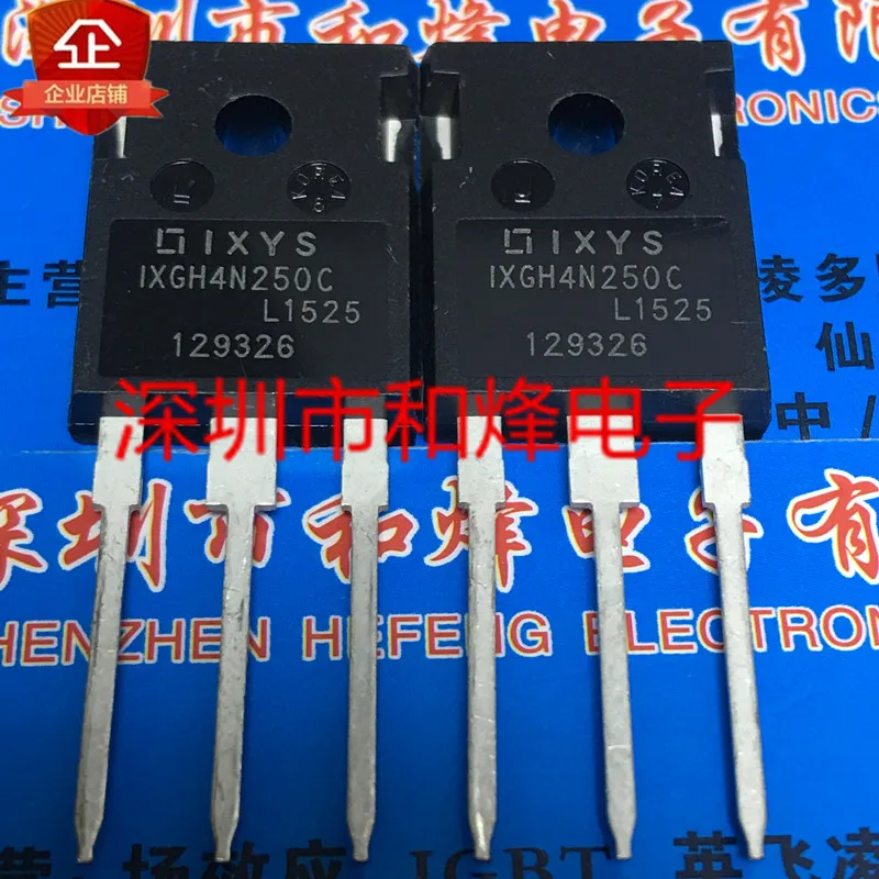 

5 шт.-10 шт. IXGH4N250C TO-247 2500V 13A Новый и оригинальный на складе