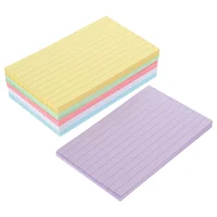 300 Sheets Index Cards Flash Cards Colored Note Cards Portable Writing Words Cards Office Supplies 2