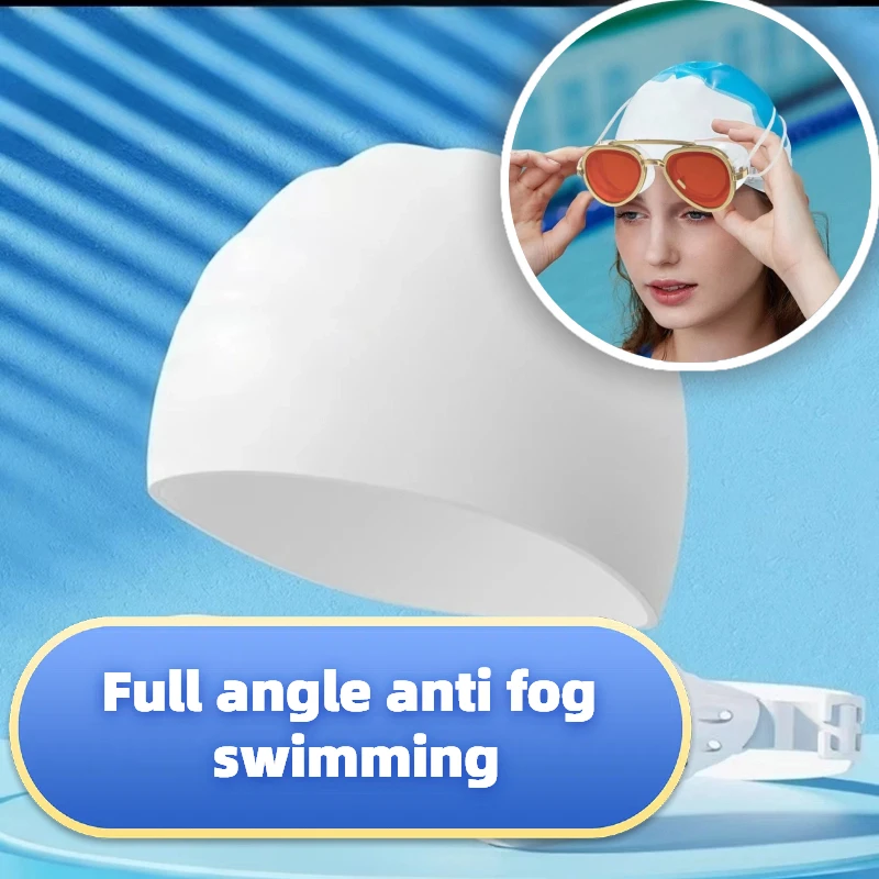 Full-View Anti-Fog Swim Goggle Professional Full Angle Anti Fog Swimming Goggles Swimming Goggles Men Women Retro Goggles