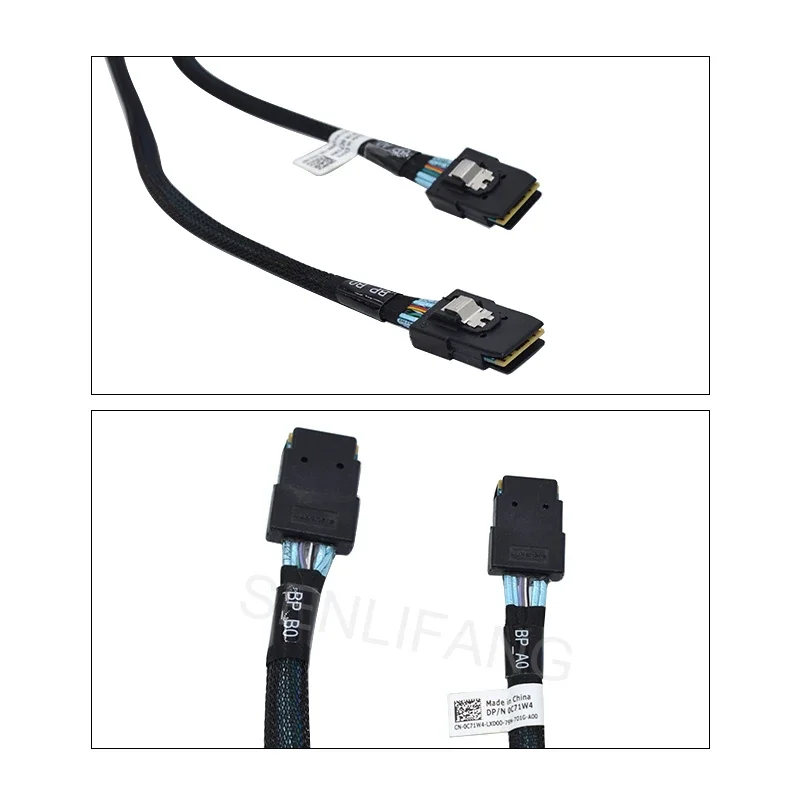 Bem Testado Cabo Sata Baía Servidor Backplane Raid Cabo 71w4 0c71w4 Cn0c71w4 para Poweredge T440 - Imagem 4