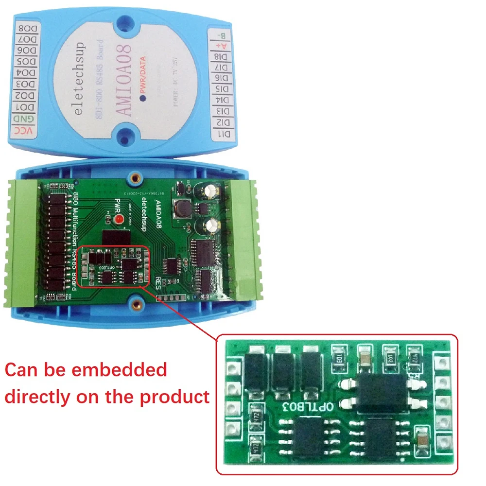 Industrial Grade Rs485 To Ttl232 Uart Isolated Communication Surge