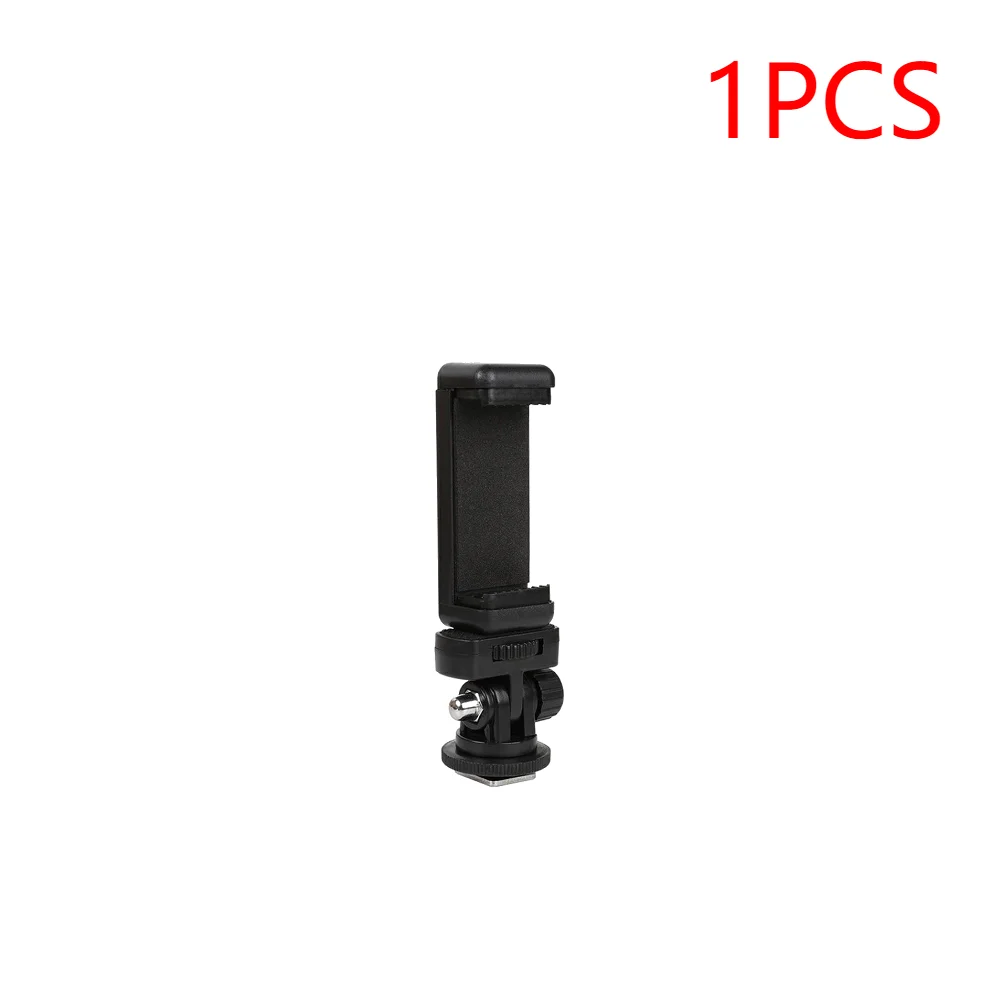 Telefon Tutucu 360° °   Rotasyon Kamera Sıcak Ayakkabı Telefon Tutucu Monitör Canon Nikon Sony DSLR Kamera için Esnek Tripod Adaptörü
