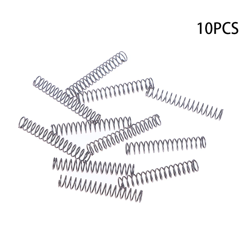

10PCS Wire Diameter 0.4mm Miniature Ballpoint Pen Refill Steel Small Compression Springs