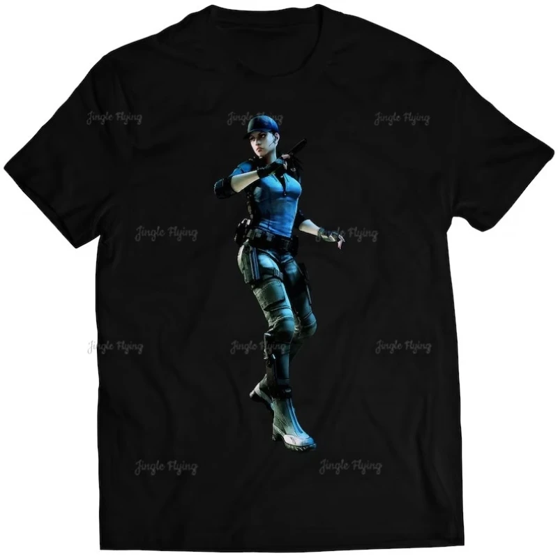 Jill Valentine Bcaa Suit Redfield Residence Evil Biohazard 5 Gold Premium T-Shirt Unisex Vectorized Design For Men Luxury