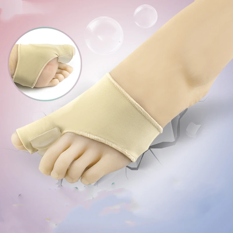 9 Pcs=2.5 Pair Toe Separator Hallux Valgus Bunion Corrector Orthotics Feet Bone Thumb Adjuster Correction Pedicure Sock Straight