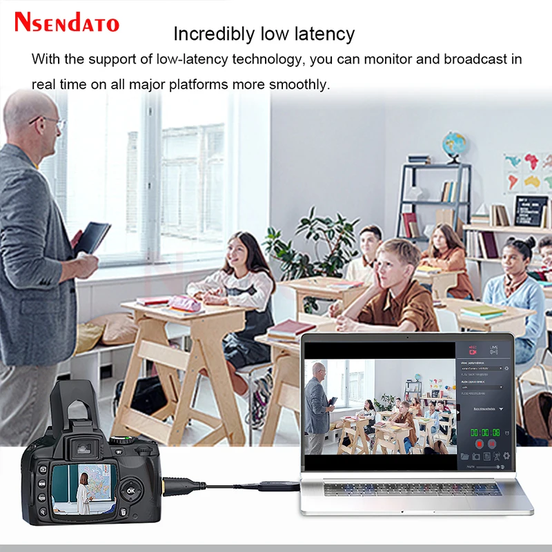 Ezcap331 camlink 4k 30Fps 1080P 120hz HDMI Video Capture Card USB 3.0 Broadcast Live Streaming Record For DSLR Camcorder Camera