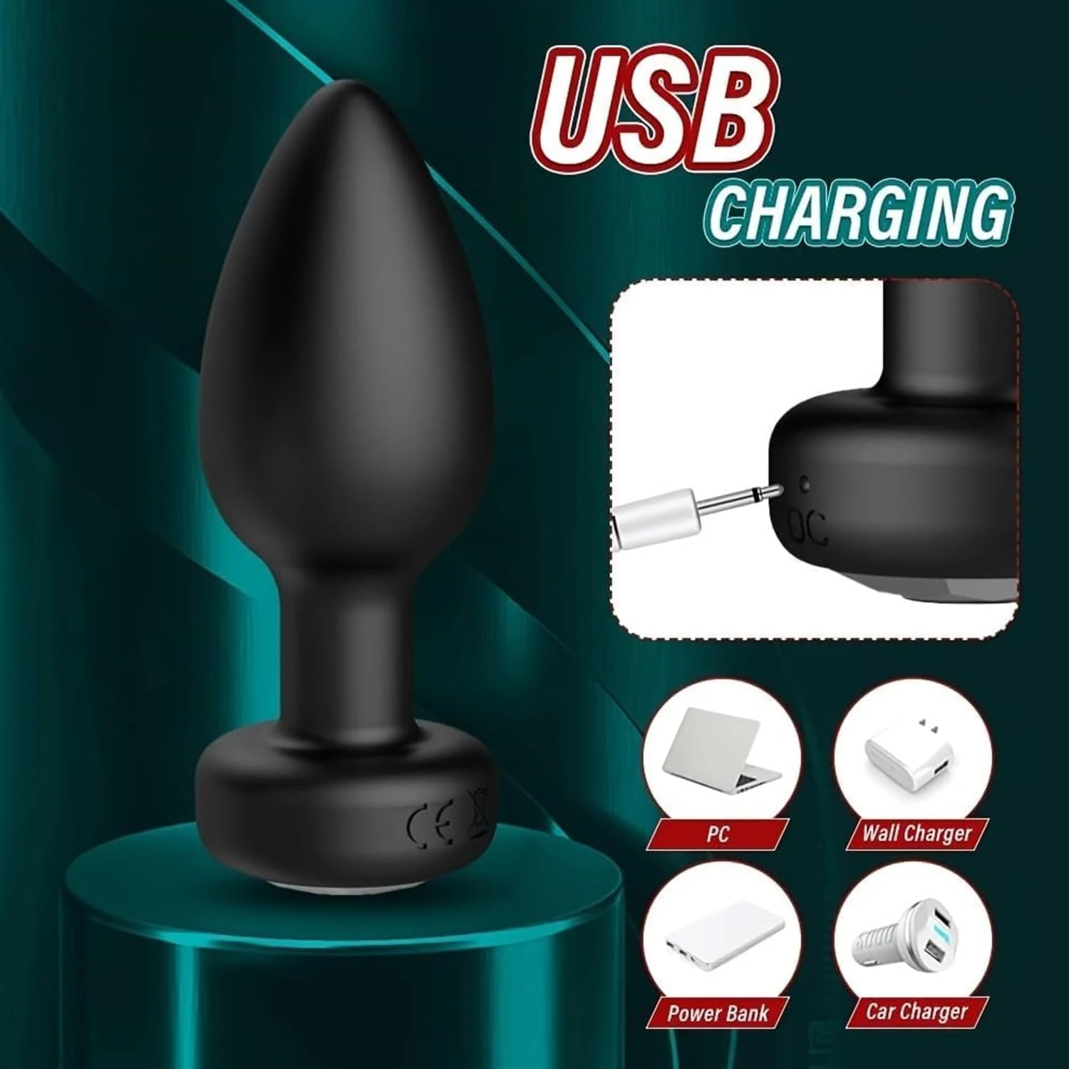 Remote Wireless Control Anal Vibrator Butt Plug Male Prostate Massager Female Vagina Masturbator for Adult Sex Toys Women Gay