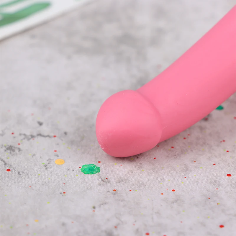 Mini Dick Luminous Funny Toy Dick Prank Spoof Power Control Cap Funny Sucker Controller Decorative Caps