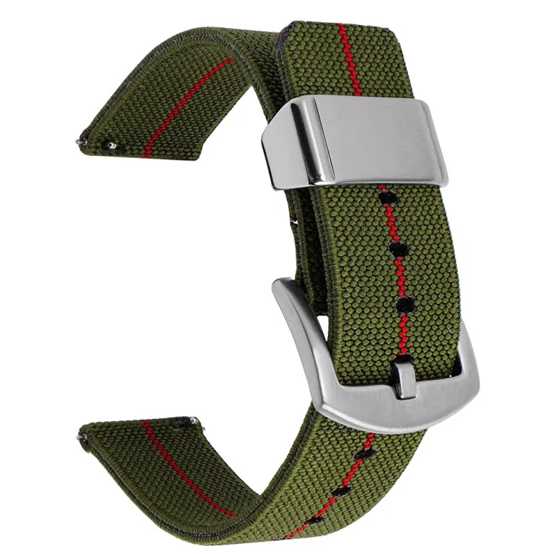 Versatile Quick Release Nylon Watch Band - Elastic Sport Strap