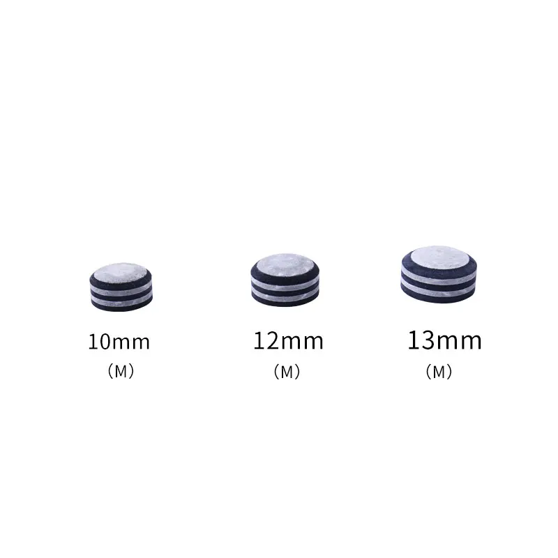 Cuppa-Tip Pool Stick Snooker And Billiard Accessories America Nine Ball PU Leather 10mm 12mm 13mm billiard shaft billiard bridge stick billiard cue tip billiard cue rack