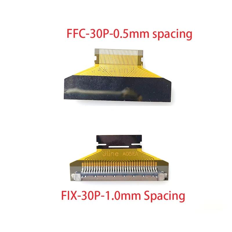 CSOT HKC LCD 스크린용 32인치 LVDS 어댑터 보드 플레이트 F05035 Jline A05E FIX-30P-1.0mm - FFC-30P-0.5mm 디스플레이 연결용