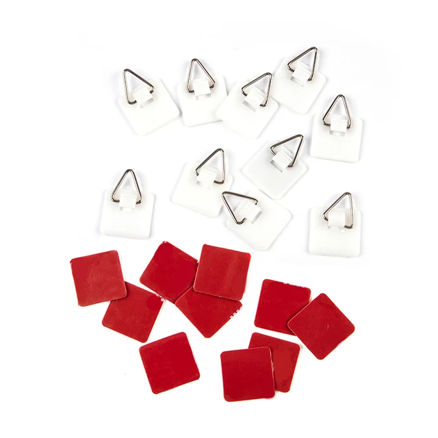 10 Darabos Fali Művészeti Dekoráció Láthatatlan Ragasztólemez Függőleges Tányértartót Tartalmaz A Tányérképekhez - Image 6