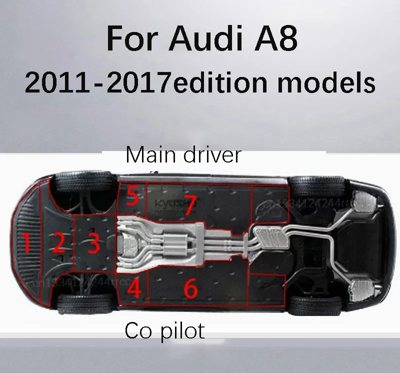 Underbody shield engine A8 transmission shield for Audi A8 2011-edition models