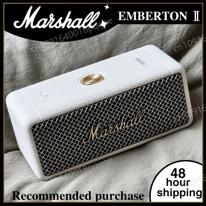 Marshall Emberton II ホワイト Amazon.com: Marshall Emberton II Portable Bluetooth Speaker