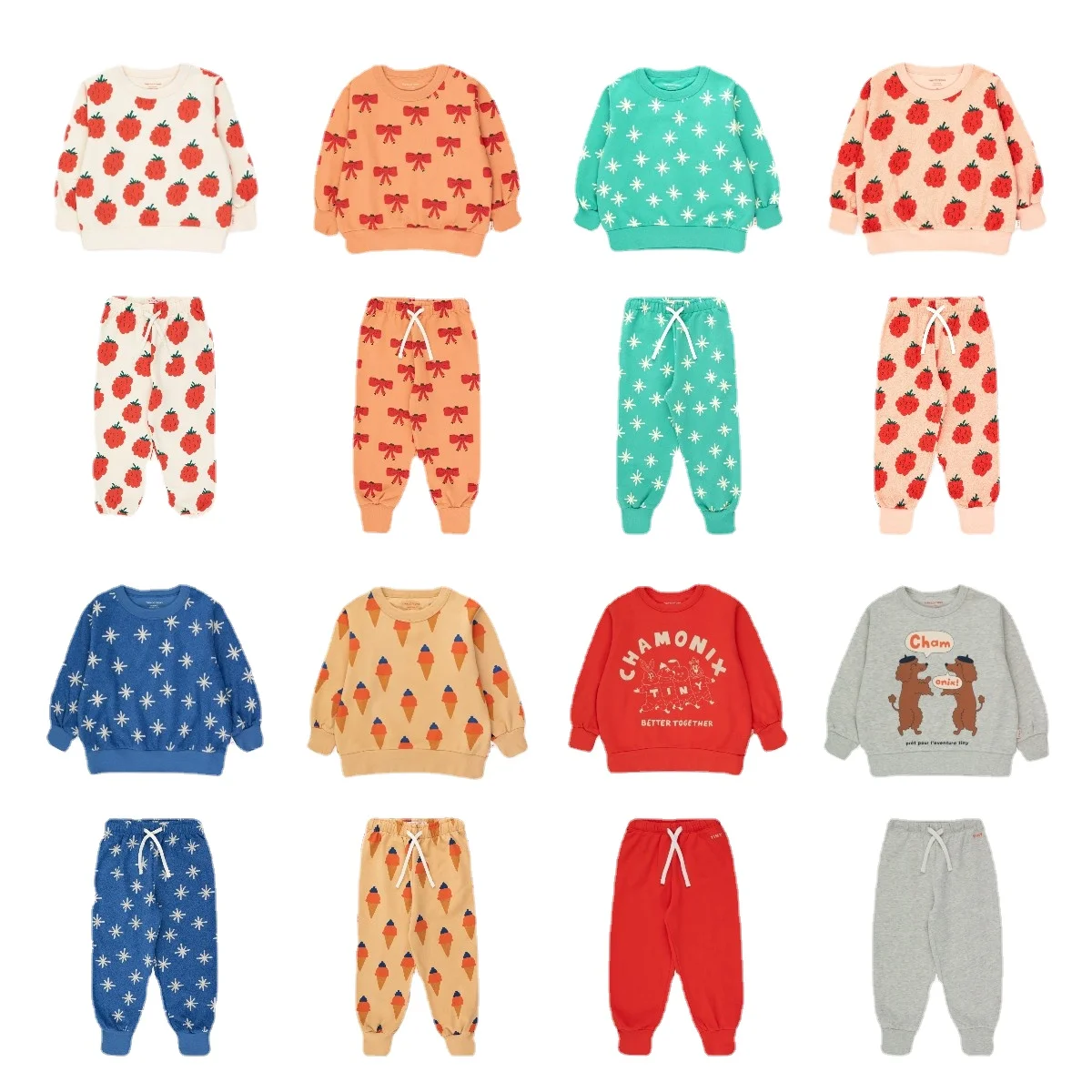 

Children Sets23 Autumn Winter Wyn Children's Sweatshirt Pants Boy Casual Jumper Girl Warm Trousers Sweater