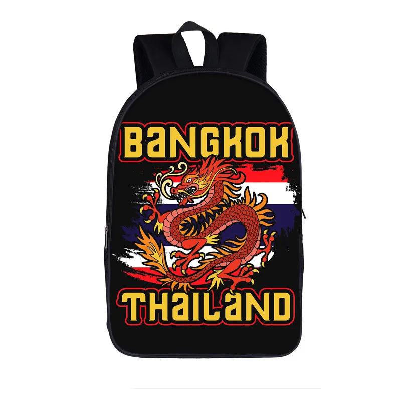 

Рюкзак Muay Thai для молодых мужчин, файтинговая Наплечная Сумка с тигром для мальчиков, школьные ранцы для подростков, Детские рюкзаки для книг