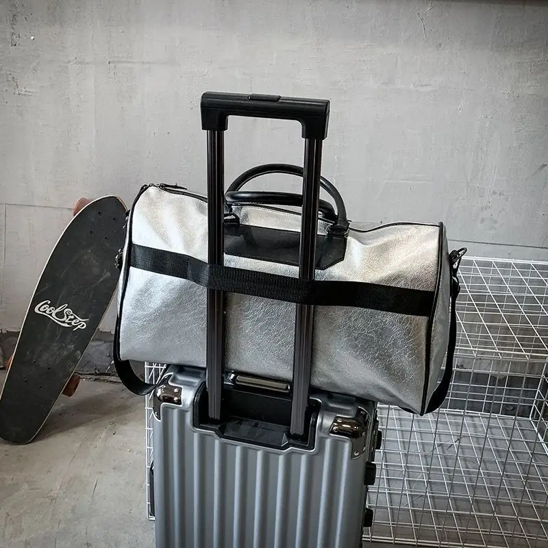 Travel bag short distance carry on luggagebag large capacity Korean version for business travel lightweight fitness boarding bag