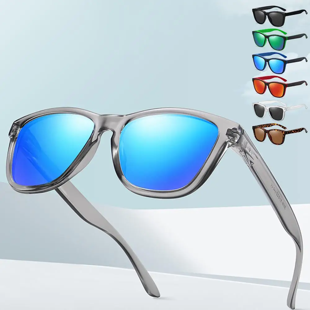 

Retro UV400 Protection Shades Fishing Mirrored Sun Glasses Driving Polarized Sunglasses