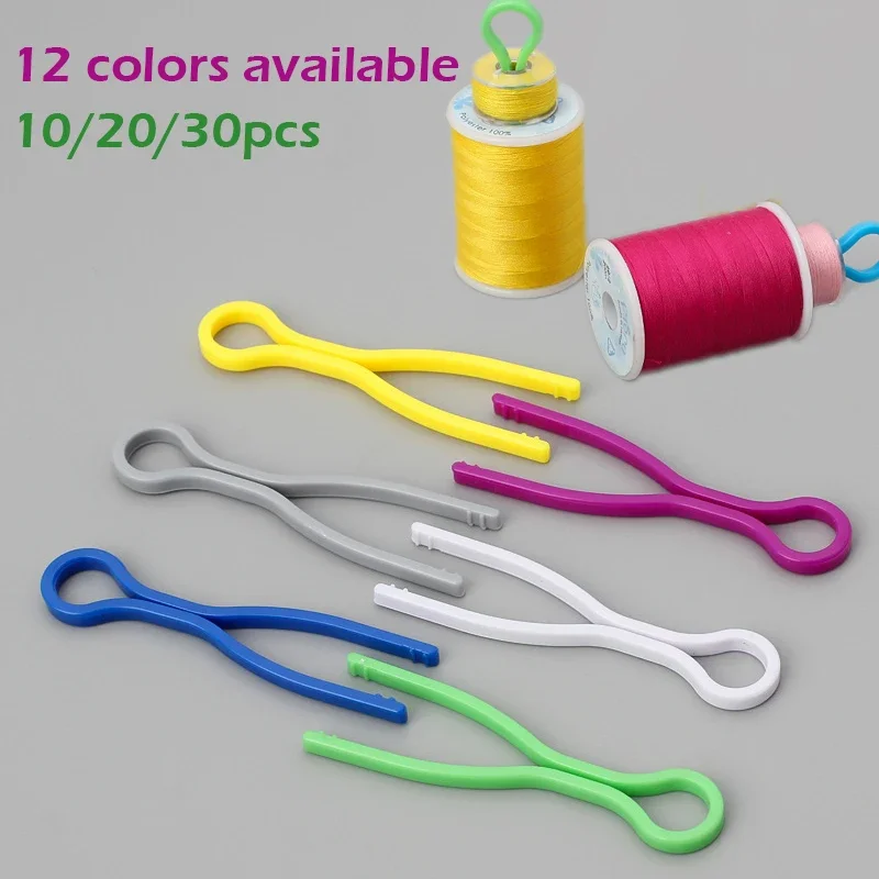 302010PcsBobbinThreadHoldersSewingBobbinsClipsforSewing