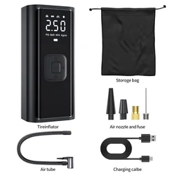 Portable Wireless Electric Tire Inflator with 150psi Mini Air Compressor (Wireless)