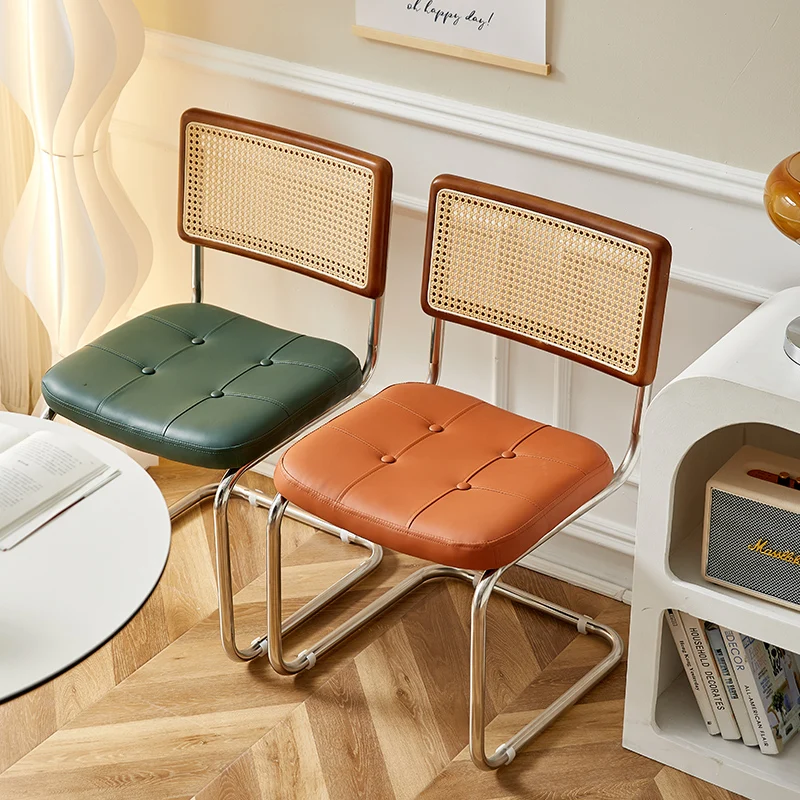 كرسي خيزران شبكي طقم قطعتين