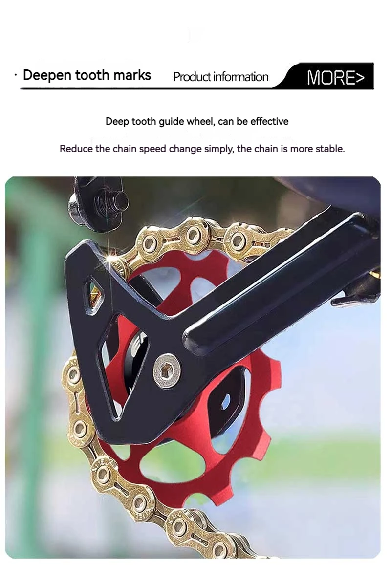 ENLEE Aluminum Guide Wheel Pulley for MTB