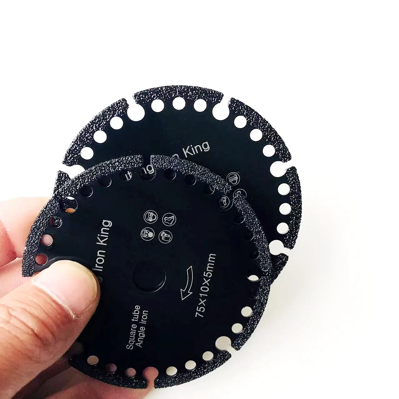Enhanced Diamond Cutting Wheel - 3-Inch, Ideal for Steel and Iron Cutting