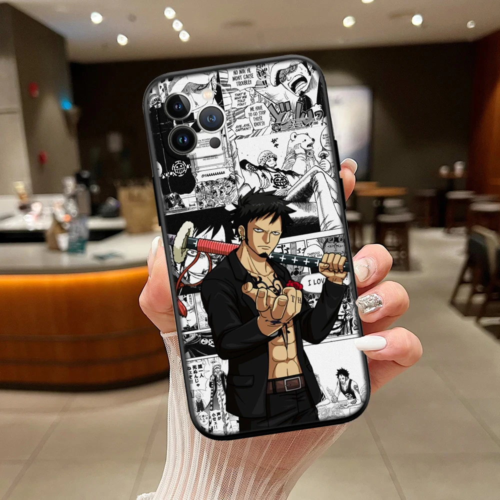 Premium One Piece Law High-End Shell Phone Case