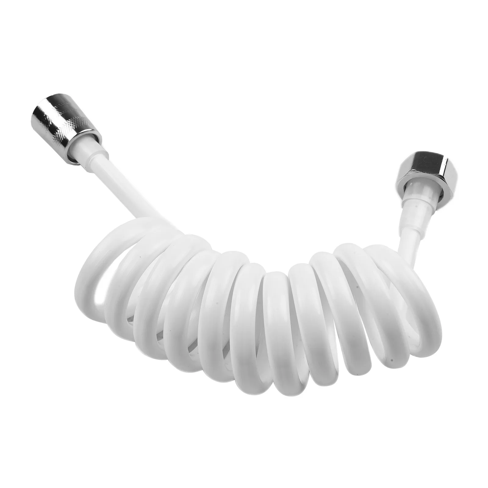 

Bathroom Pipe Shower Hose Metal PU Use Spring Telephone Line Style Toilet 1pc Accessory Bidet Flexible New Practical