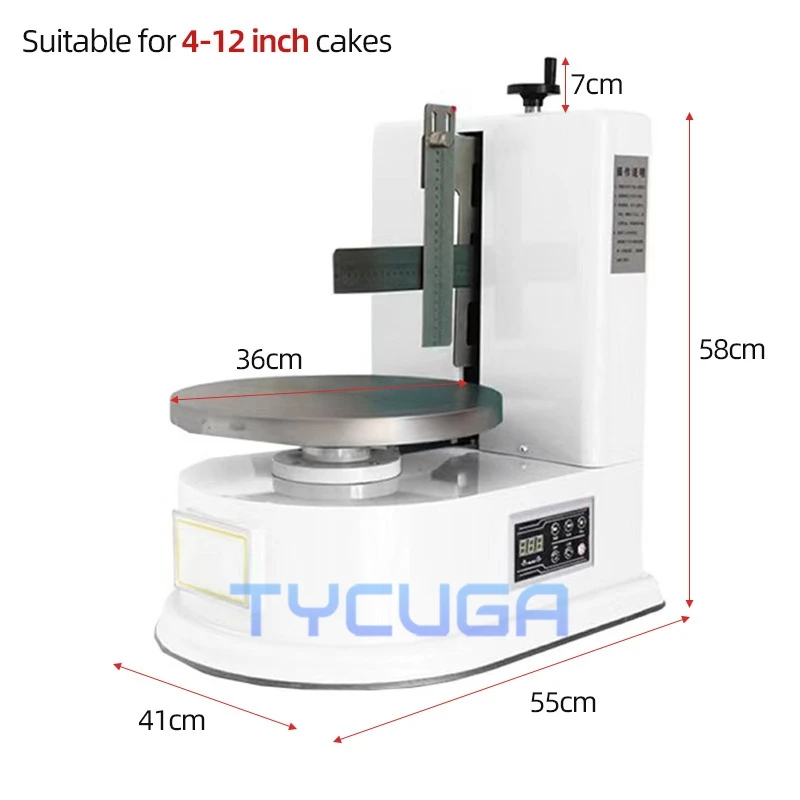 Commercial Electric Cake Spread Machine Round Bread Cream Decoration Spreader Coating Filling Machine Home Appliance 110V/220V 9 küchexyz.de S9c7f4ed4a94d44de8d55b3553a2cb096b küchexyz.de Best Price | Fast Delivery |Quality Product Commercial Electric Cake Spread Machine Round Bread Cream Decoration Spreader Coating Filling Machine Home Appliance 110V/220V