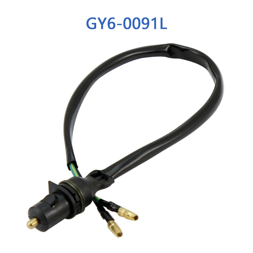 GY6-0091L Brake Light Switch Cable For GY6 50cc 4 Stroke Chinese Scooter Moped 1P39QMB Engine cks falconf starter button switch for gy6 50cc 4 stroke chinese scooter moped 1p39qmb engine