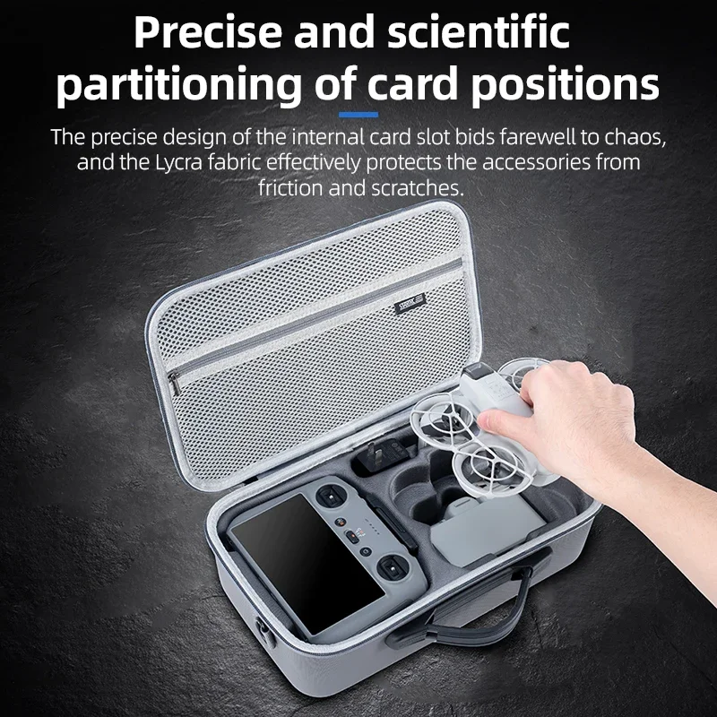 Storage Case For DJI Neo Carrying Case RC 2 Remote Control Shoulder Bag Travel Box for DJI Neo Motion Combo Goggles Accessories drone accessories drone storage bag dji case drone case