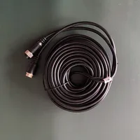 4 Pin Aviation Extension Video Cable for Bus Turck Van Lorry RV Monitor CCTV DVR TV Reverse Backup Rear view Camera Connection 1