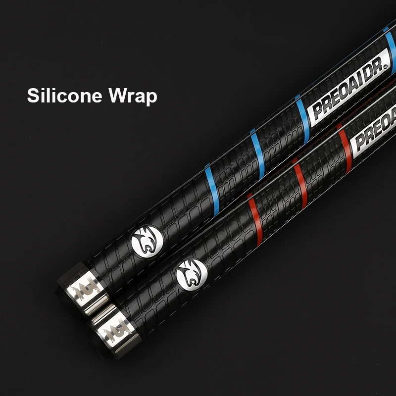 Billiard Cue SII Pool Cue 10/11.5/13mm Tip Size UniLock Joint Hard Maple Shaft Leather Handle