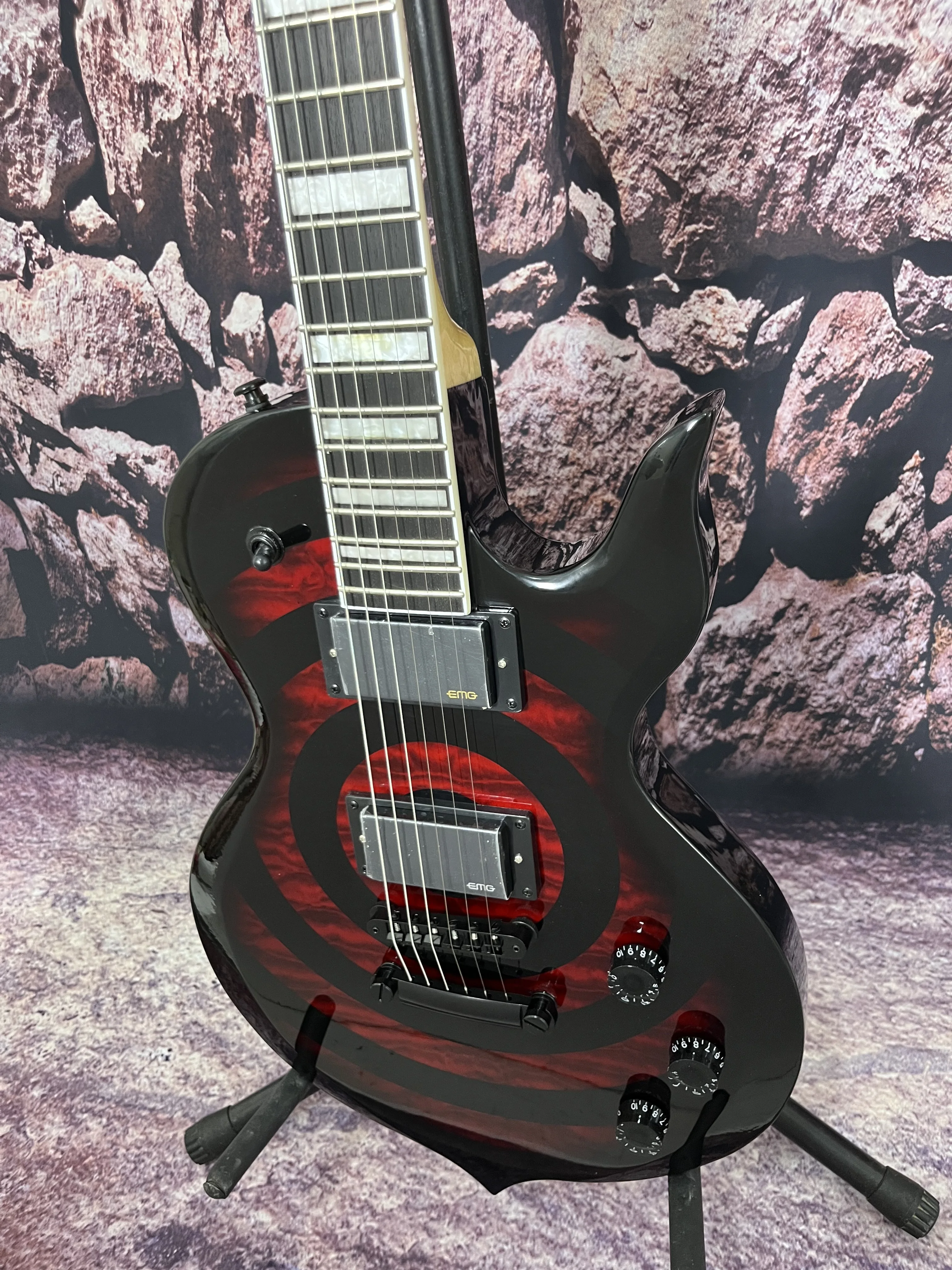 Factory electric guitar Zakk Wylde Red top mahogany body maple neck In stock