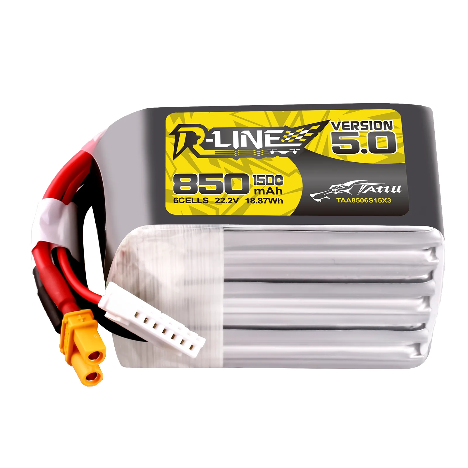 Batterie LiPo 150C 6S 1550mAh pour RC Drone FPV