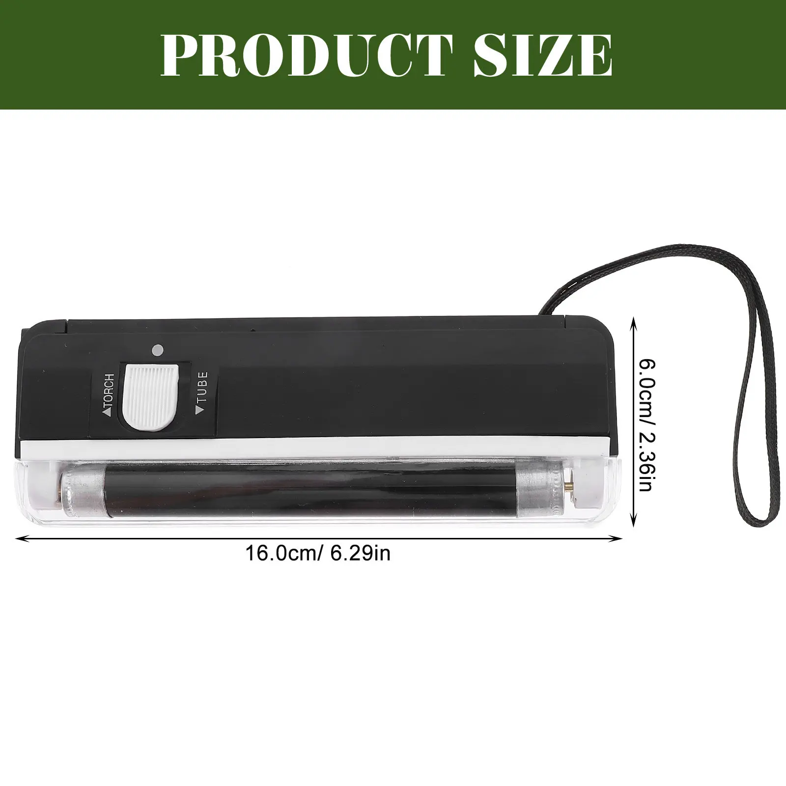 고정밀 휴대용 소형 경량 위조지폐 감별기 전문 화폐 감지 도구 내장형