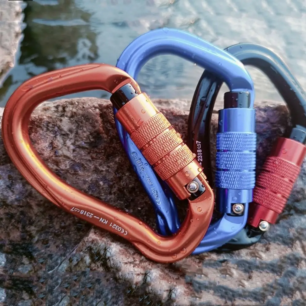 23KN Auto-Lock Climbing Carabiner 4