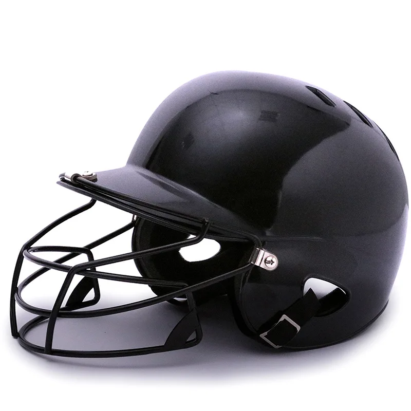 Baseball helmet children's youth adult batting helmet protect head face ear mask protective cover baseball softball