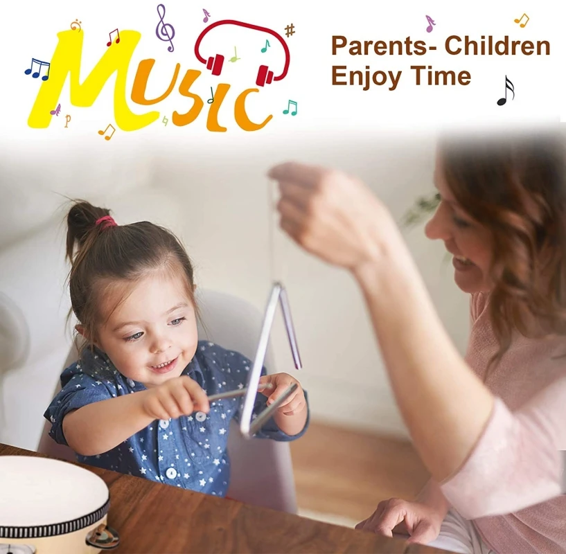 Music Toys Baby Educational Learning Musical Instrument Child Game Montessori Wooden Rattle Newborn 0 12 Months