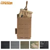 Tactical Single Magazine Pouch Molle Mag Bag for M4 M14 M16 AR15 G36 Magazine Pouches Outdoor Hunting Tool Mag Holder 1