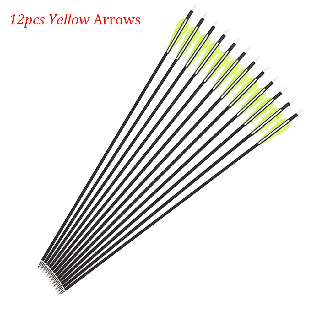 Premium 30-Inch Carbon Arrow with Replaceable Arrowhead