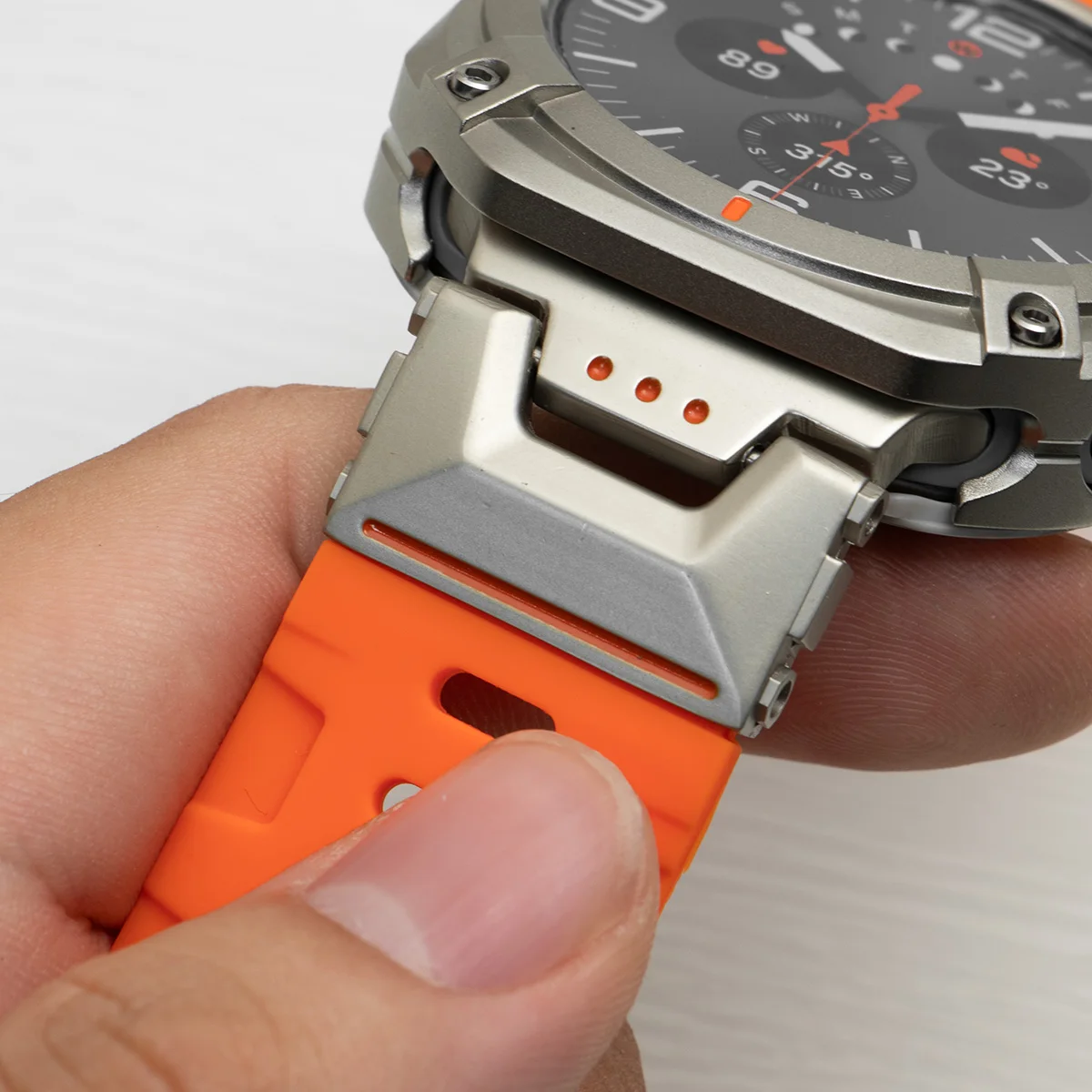 รูปสินค้า สายซิลิโคนสุดหรูสำหรับ Samsung Galaxy Watch Ultra 2025