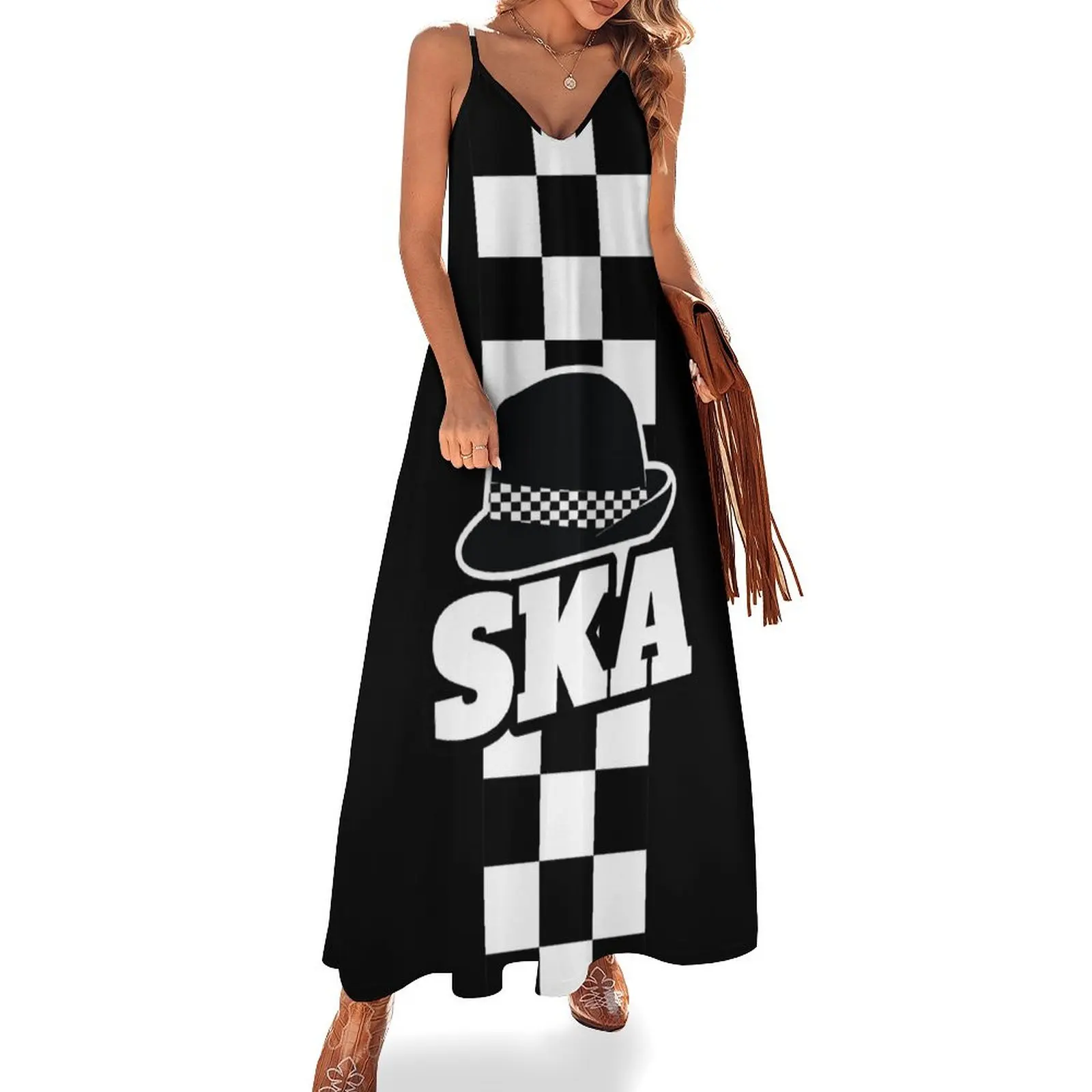 SKA Sleeveless Dress Dress women elegant evening dresses for women 2024