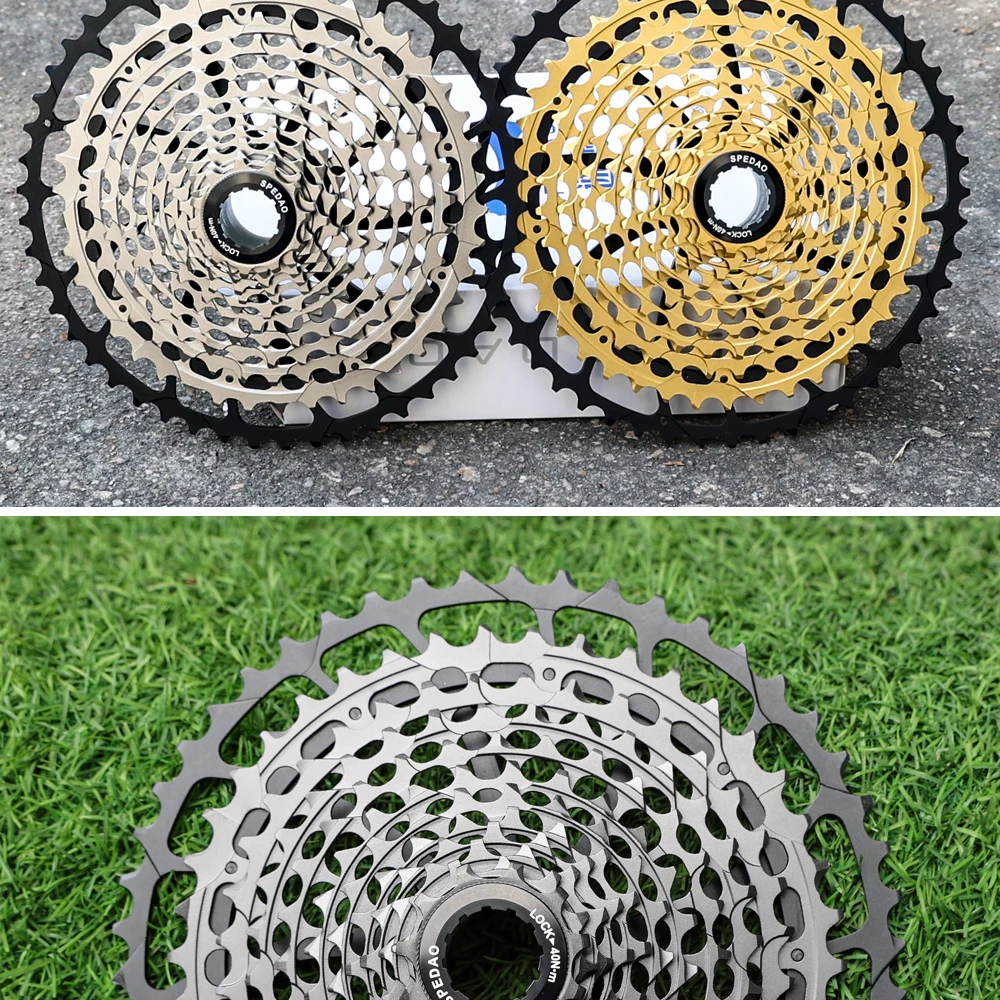 ULT PRO 12S MTB Kassette 10-52T 376g 10-50T 410g 425g 11-50T 380g 395g XD HG Stahllegierung Regenbogen CNC Leichtgewicht – Detail 27