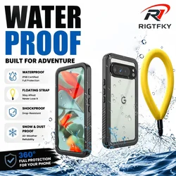 Waterproof Shockproof Case with 360° Full Body Protection for Google Pixel 11 (Black)