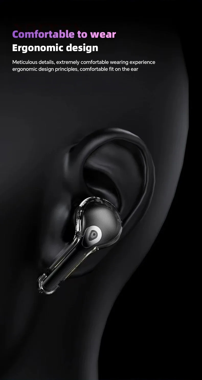 AI translation earbuds with touchscreen and real-time language translation