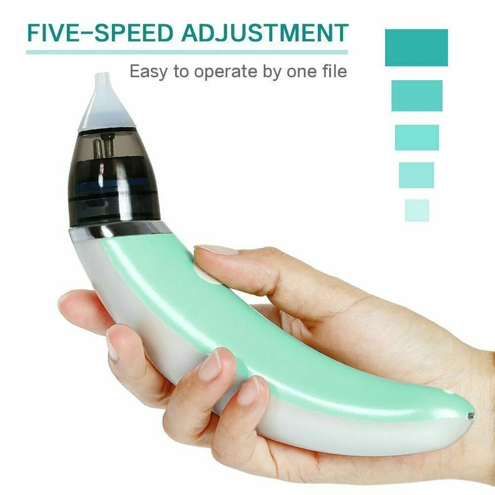 Electric toddler snot aspirators automatic newborns nasal cleaner rechargeable detachable anti-reflux for newborn baby nursing