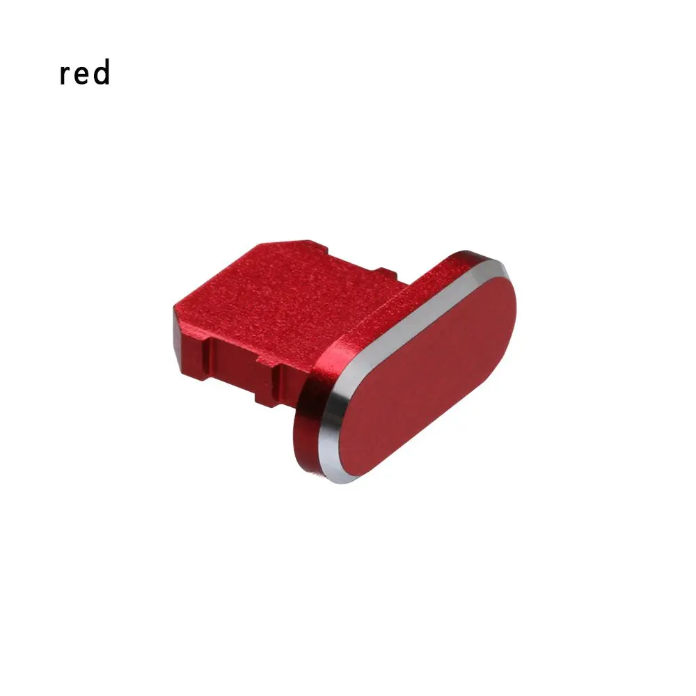 Metal Charger Port Anti-Dust Plug Stopper - Premium Phone Accessory Charging Cap Cover