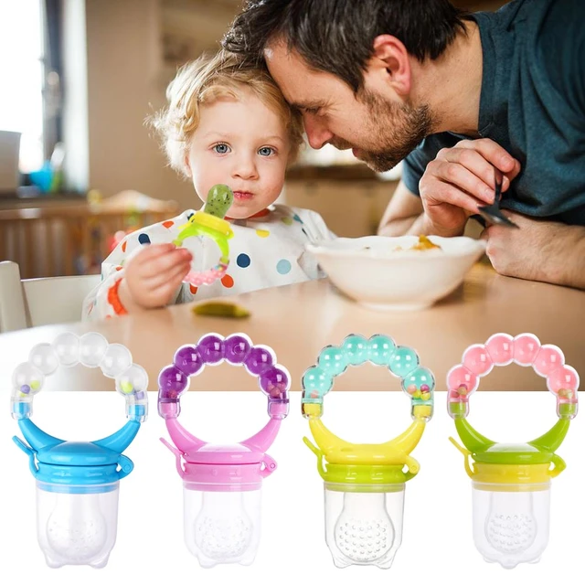 Grignoteuse En Silicone Sans Bpa Pour Bébé, Sucette, Jouet De